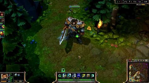 Steel Legion Garen - Very quick preview - LoL - YouTube