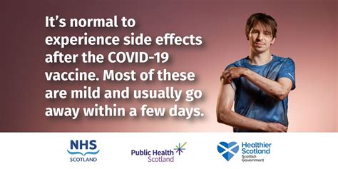 COVID-19 vaccine side effects are normal | NHS Fife