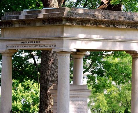 President James K Polk Tomb in Nashville, TN