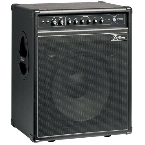 Kustom KXB200 200-Watts Bass Guitar Amplification Combo With 15" Amp Speaker New - Walmart.com ...