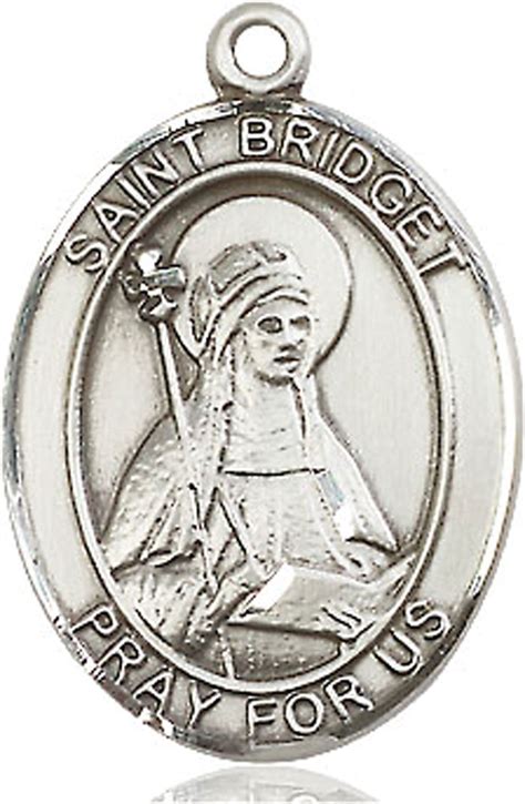 St. Bridget Patron Saint Medal. 67-2650. Tonini Church Supply