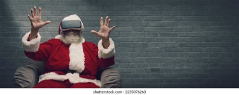 1,025 Santa Vr Images, Stock Photos & Vectors | Shutterstock