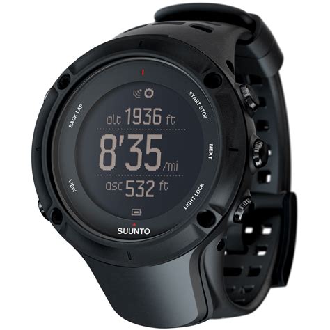 Suunto Ambit3 Peak Black Sports Watch - Sweatband.com