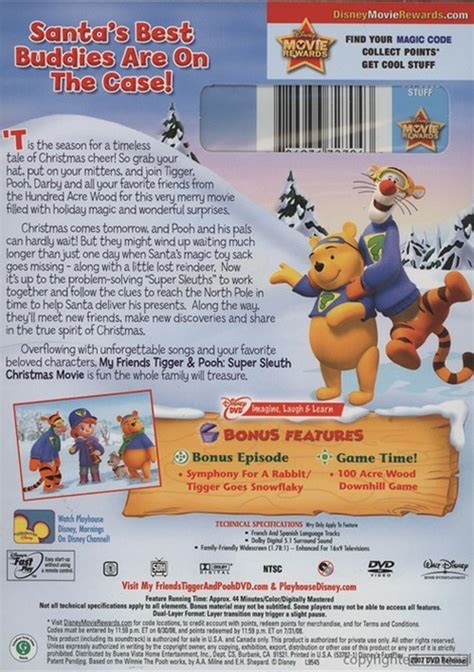 My Friends Tigger & Pooh: Super Sleuth Christmas Movie (DVD) | DVD Empire