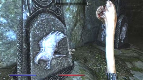 How to do Pillar Puzzle in the Ansilvund Excavation - Skyrim - YouTube