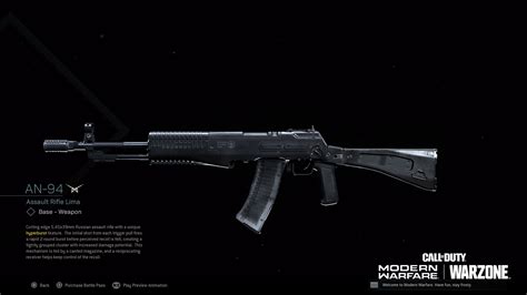 Modern Warfare® Weapon Detail: AN-94