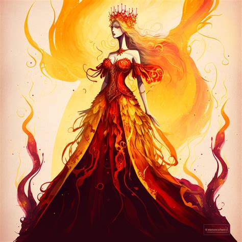 Fire Queen 04 by AmadiHunt on DeviantArt