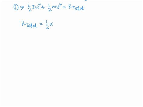 SOLVED: A solid sphere rolls without slipping along horizontal surface: What percentage of its ...