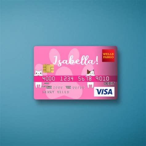 Wells Fargo Card Design 💳 [EDITABLE ONLINE] - MockoFUN