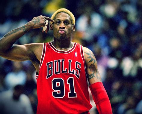 Dennis Rodman Chicago Bulls | DailySportX