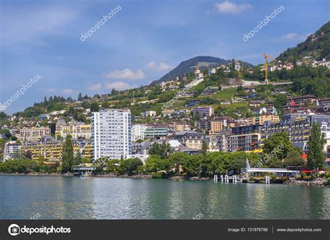 Montreux, Lake Geneva, Switzerland – Stock Editorial Photo ...