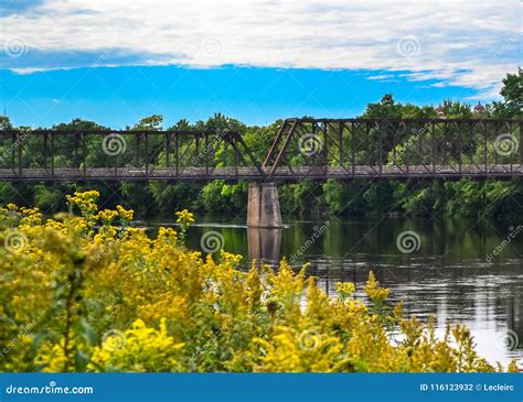 On Chippewa River stock photo. Image of america, rail - 116123932