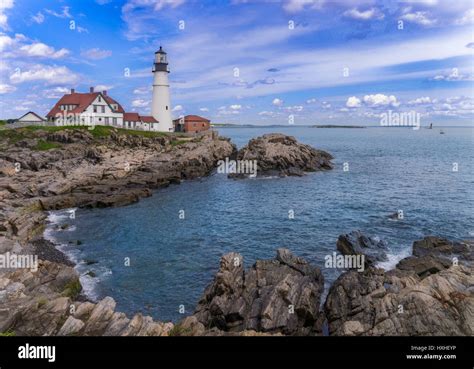 Portland Head Lighthouse Stock Photo - Alamy