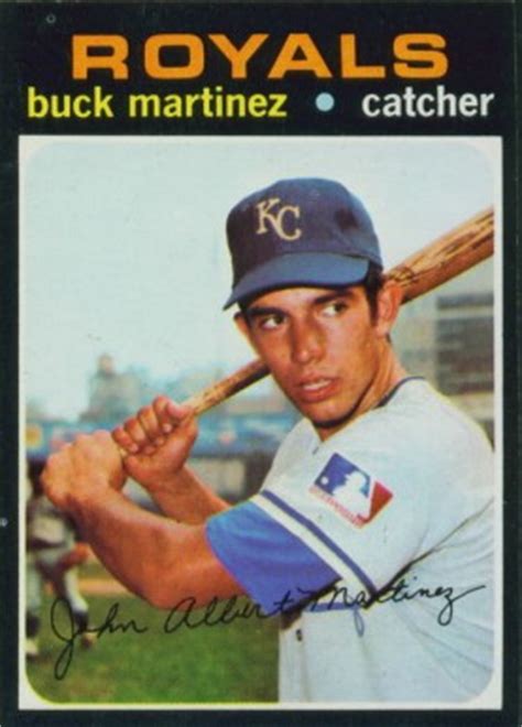 1971 Topps Buck Martinez #163 Baseball Card Value Price Guide