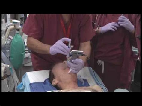 Awake intubation with King Vision Channeled blade - from AoD - Ambu-external