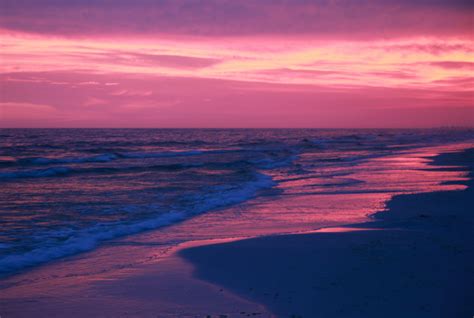 Pink Beach Sunset Wallpapers - Top Free Pink Beach Sunset Backgrounds ...