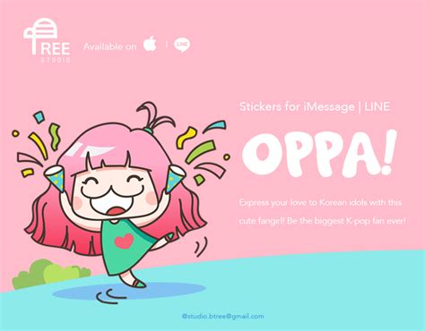 Oppa Ya! - Sticker Pack :: Behance