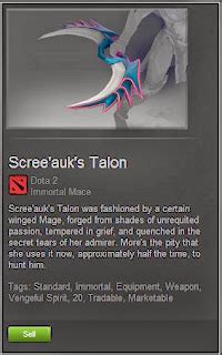 Beru812: Dota 2 - Vengeful Spirit - Scree'auk's Talon