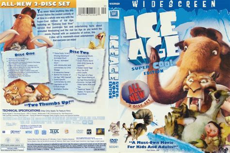 Ice Age (2002) DVD Cover (Disney print, 2005/2006) by AlexTheTetrisFan on DeviantArt