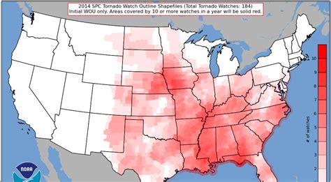 Tornado Alley Oklahoma Tornado Map