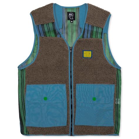 Sherpa Tactical Vest - Brown/Sky Blue – Feature