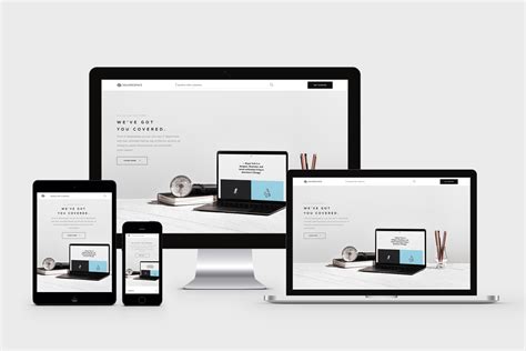 520+ Best Responsive Website Mockup Templates | Free & Premium