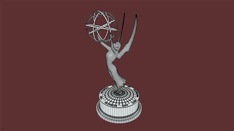 ArtStation - The Emmy Awards Statuette Trophy | Resources