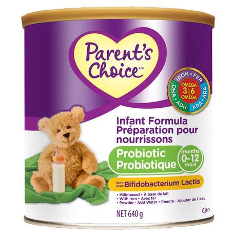 Parent's Choice Milk Based Probiotic Infant Formula | Walmart.ca