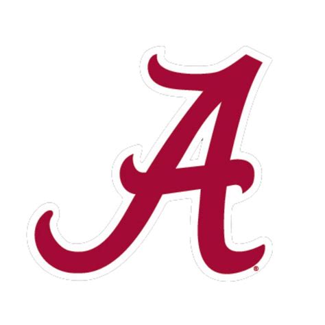 Bama | Alabama 3" Script A Logo Magnet | Alumni Hall