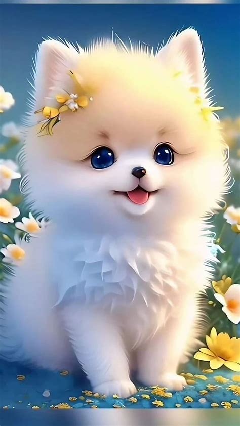 Cute Dog For, Cute White Puupy, puupy dog, pet animal, HD phone ...