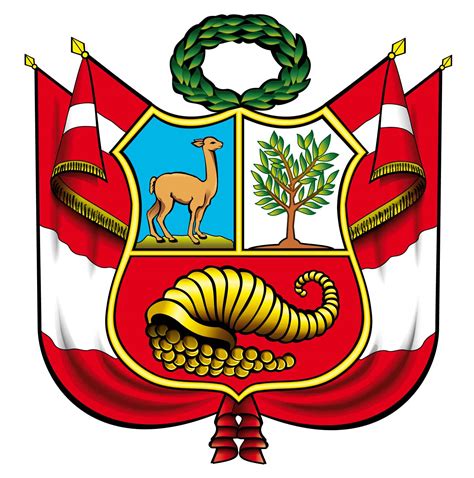 Escudo de Perú para colorear - Imagui