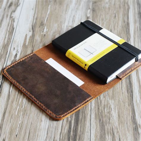 Moleskine classic notebook pocket size leather cover (3.5 x 5.5) - 305 - Extra Studio