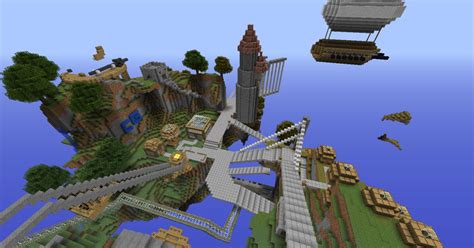 sky world Minecraft Map