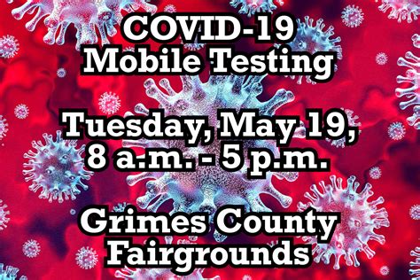 COVID-19 Mobile Testing returning to Grimes County | Navasota Examiner