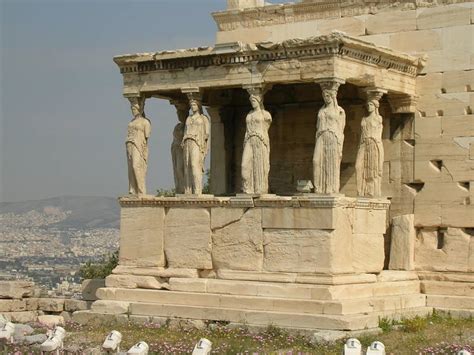 Caryatid Columns of Ancient Greece - Brewminate: A Bold Blend of News and Ideas