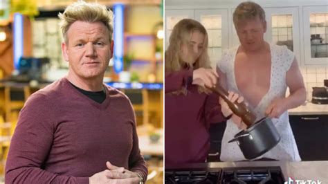 Gordon Ramsay dons daughter's dress as he gets on TikTok hype | Metro News