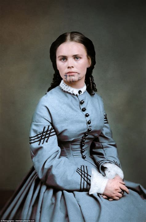 Faces from the past brought to life in colourised photos | Daily Mail Online