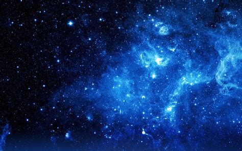 abstract, Digital art, Space, Stars, Blue, Galaxy Wallpapers HD ...