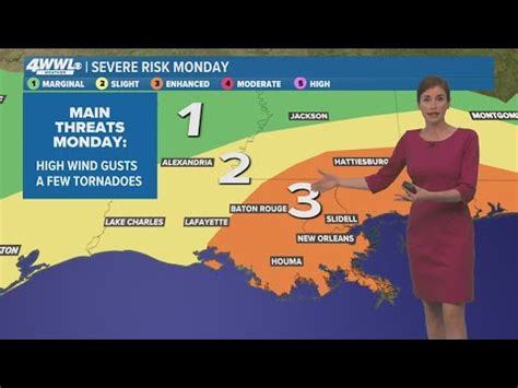 Severe weather update for Monday - Lake Charles News Now