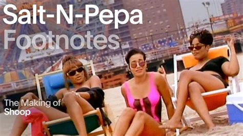 Salt-N-Pepa goes behind the scenes of "Shoop"