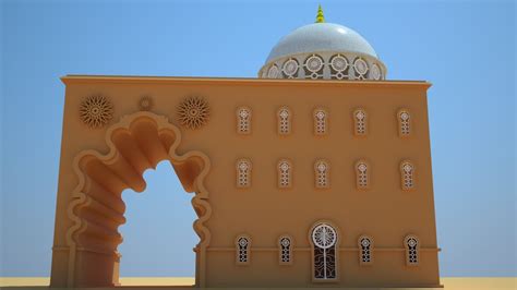 kasbah s 3d model