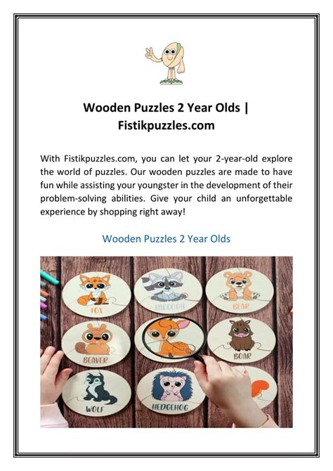 PPT - Wooden Puzzles 2 Year Olds | Fistikpuzzles.com PowerPoint Presentation - ID:12625226