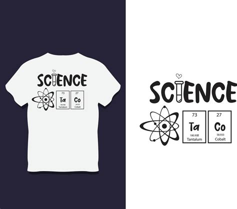 Science Day Typography T Shirt Design With Vector 16593143 Vector Art at Vecteezy