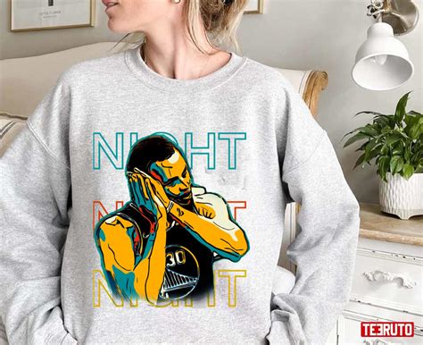 Night Night Stephen Curry Digital Artwork Unisex Sweatshirt - Teeruto