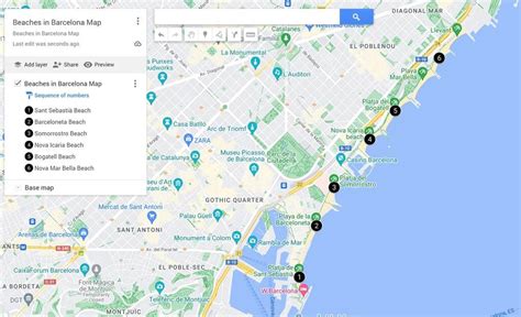 Best Beaches In Barcelona (with a Map!) - World in Barcelona