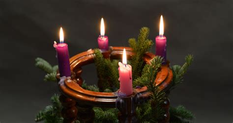 Lighting of Advent Wreath Candles: The Fourth Sunday of Advent — CORPUS CHRISTI