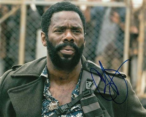 COLMAN DOMINGO signed (FEAR THE WALKING DEAD) 8X10 Victor Strand *PROOF* W/COA D Collectible ...