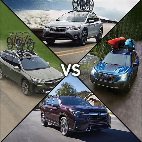 Subaru Comparison: Crosstrek vs Forester vs Outback vs Ascent | Ramsey Subaru