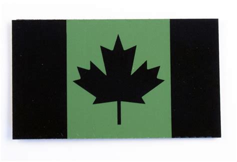 NATO and International Flag Patches: Canadian Flag