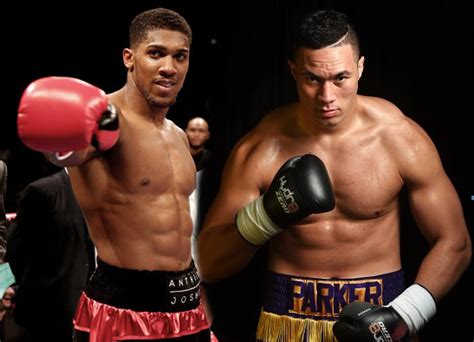 Anthony Joshua vs Joseph Parker heavyweight unification fight confirmed ...